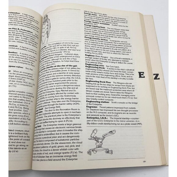 The Star Trek Concordance Vintage Paperback Original Series Reference Manual - Picture 8 of 8